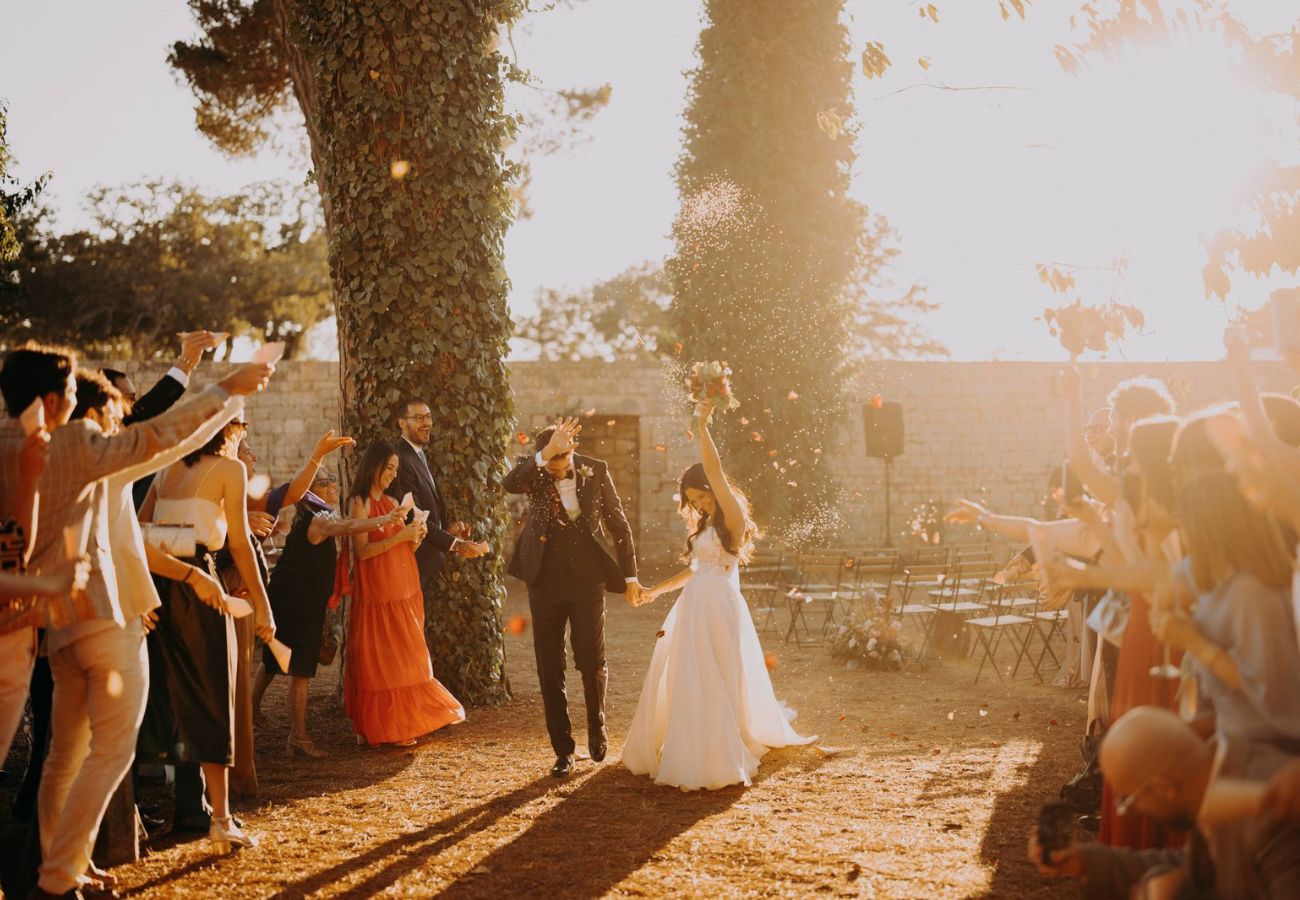 matrimonio in un bosco