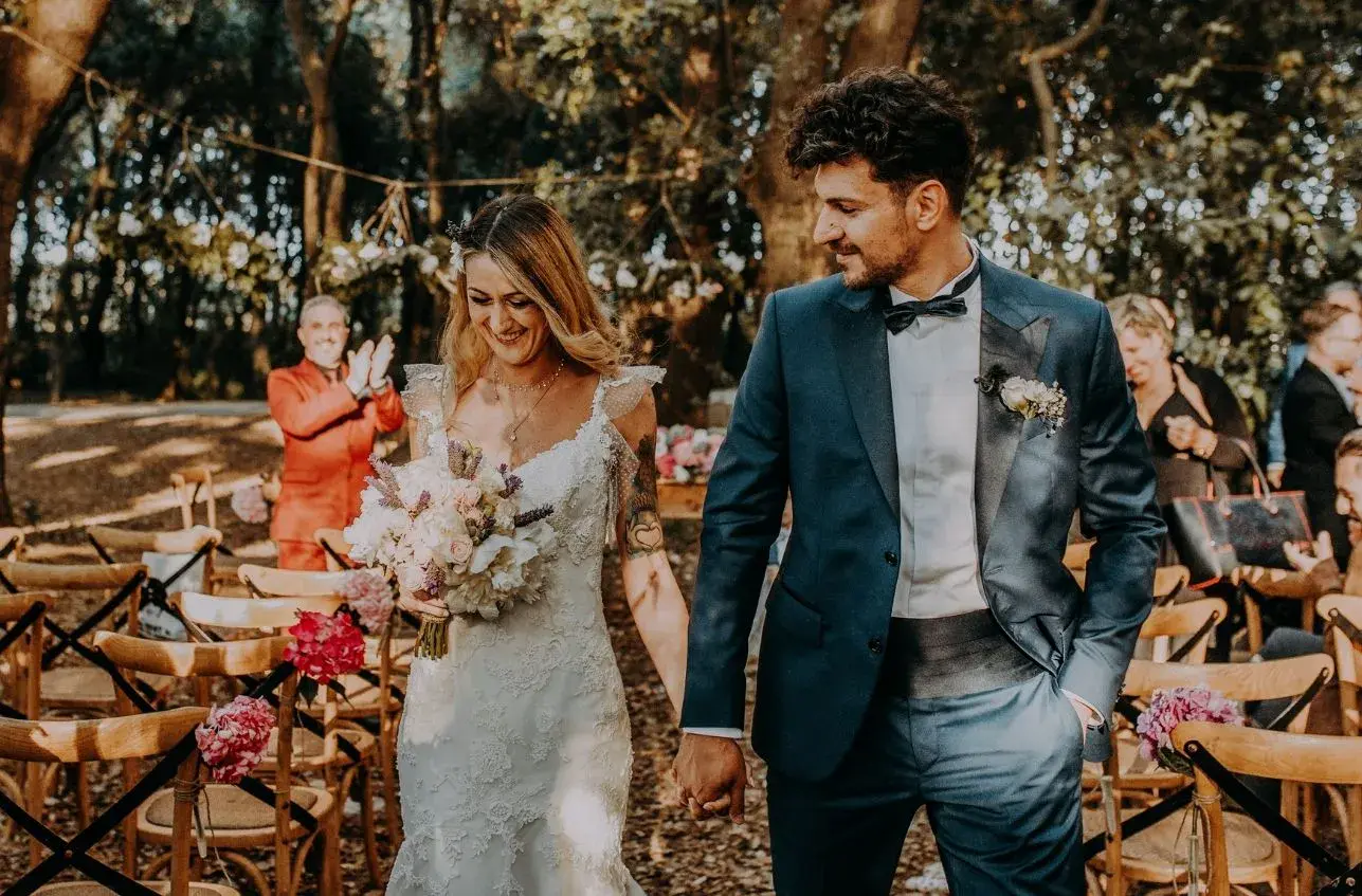 what is ceremony and reception in the same location