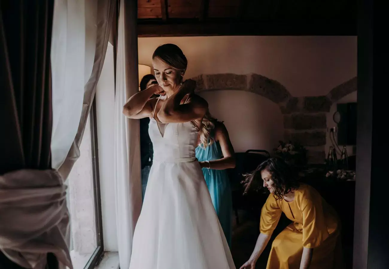 preparazione sposa