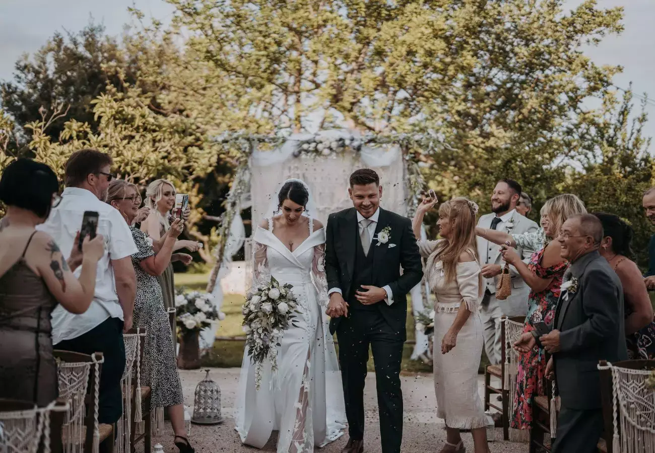 sand rite in a wedding