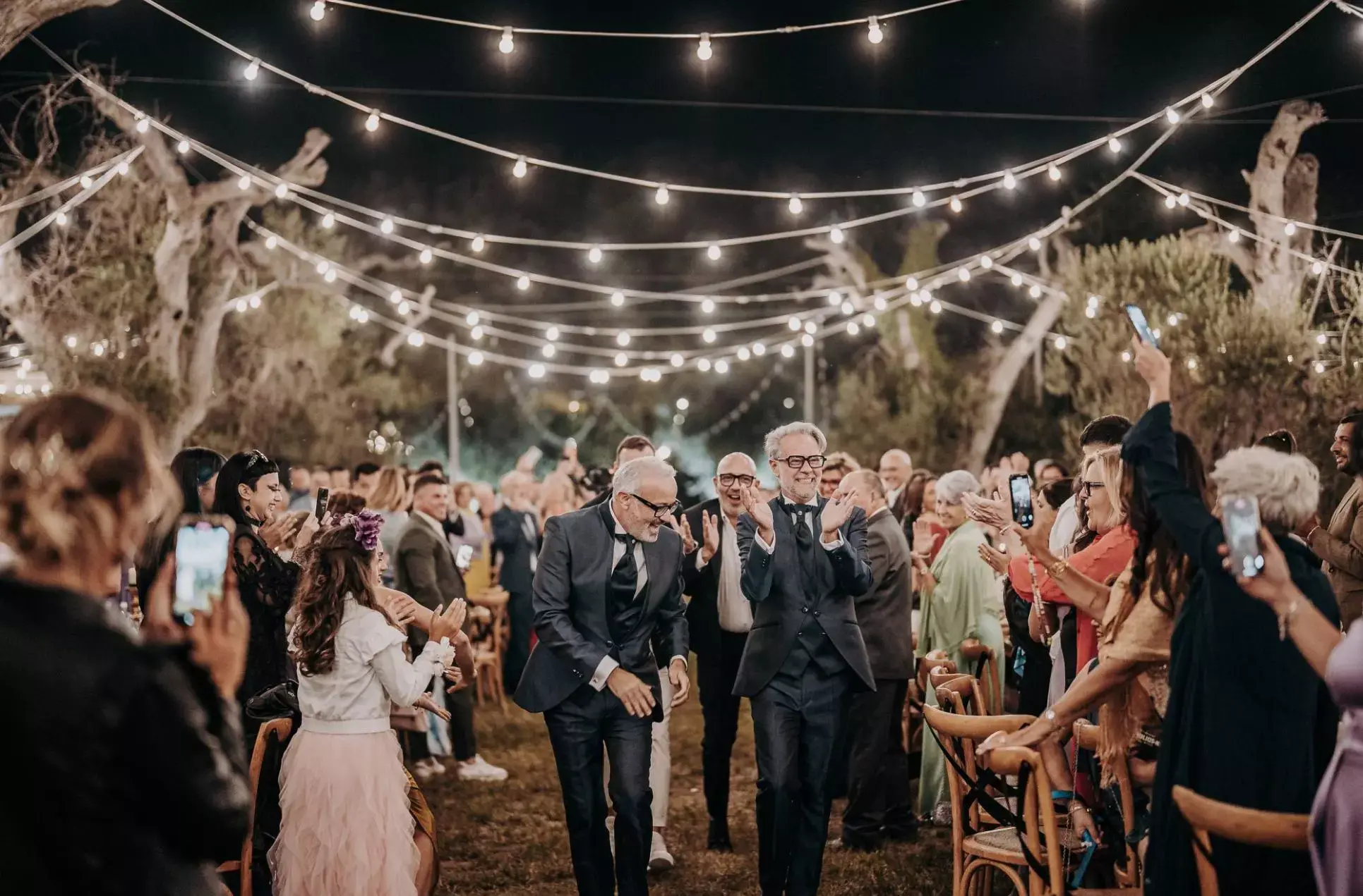 wedding in the woods