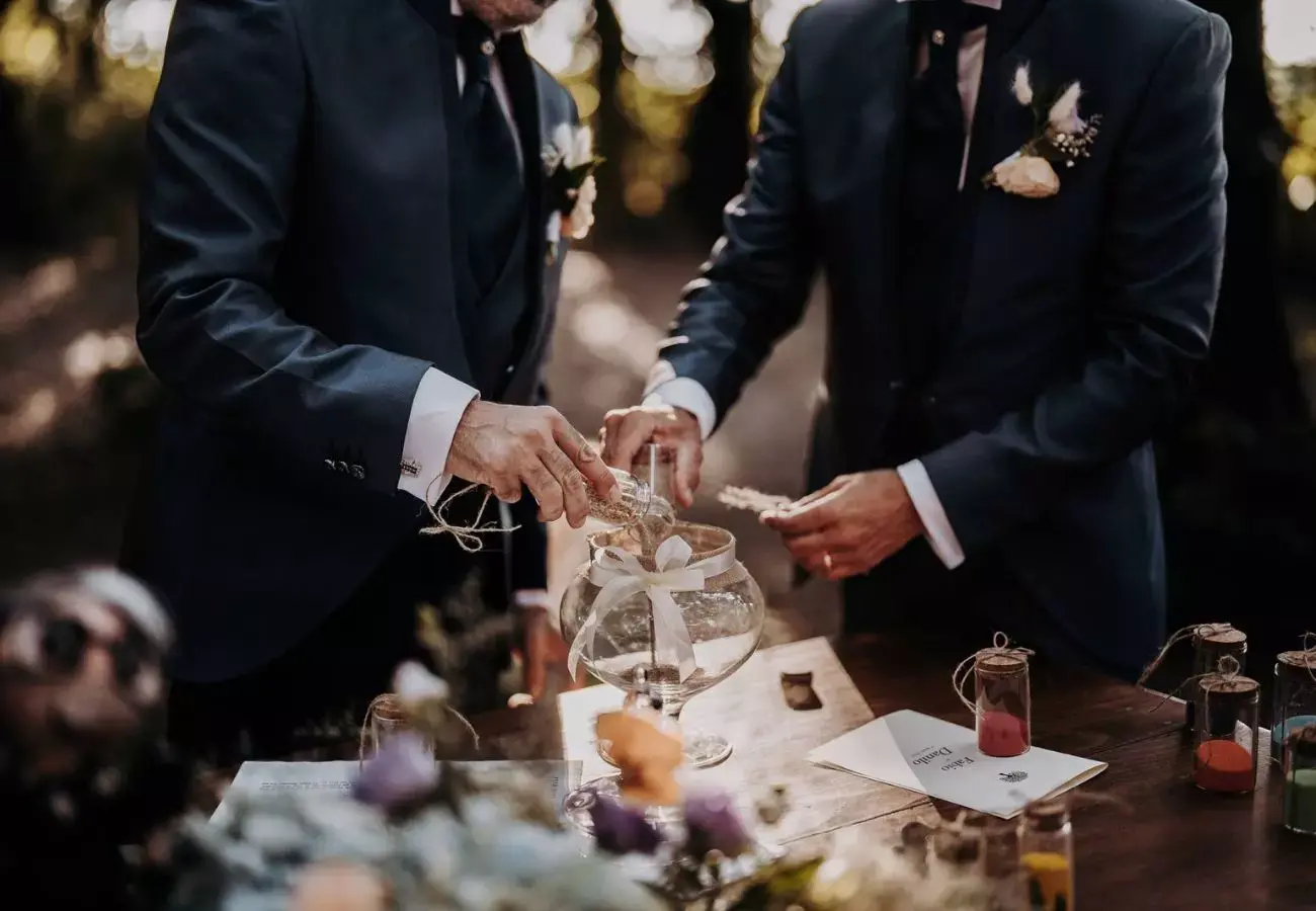 Gay wedding in italy