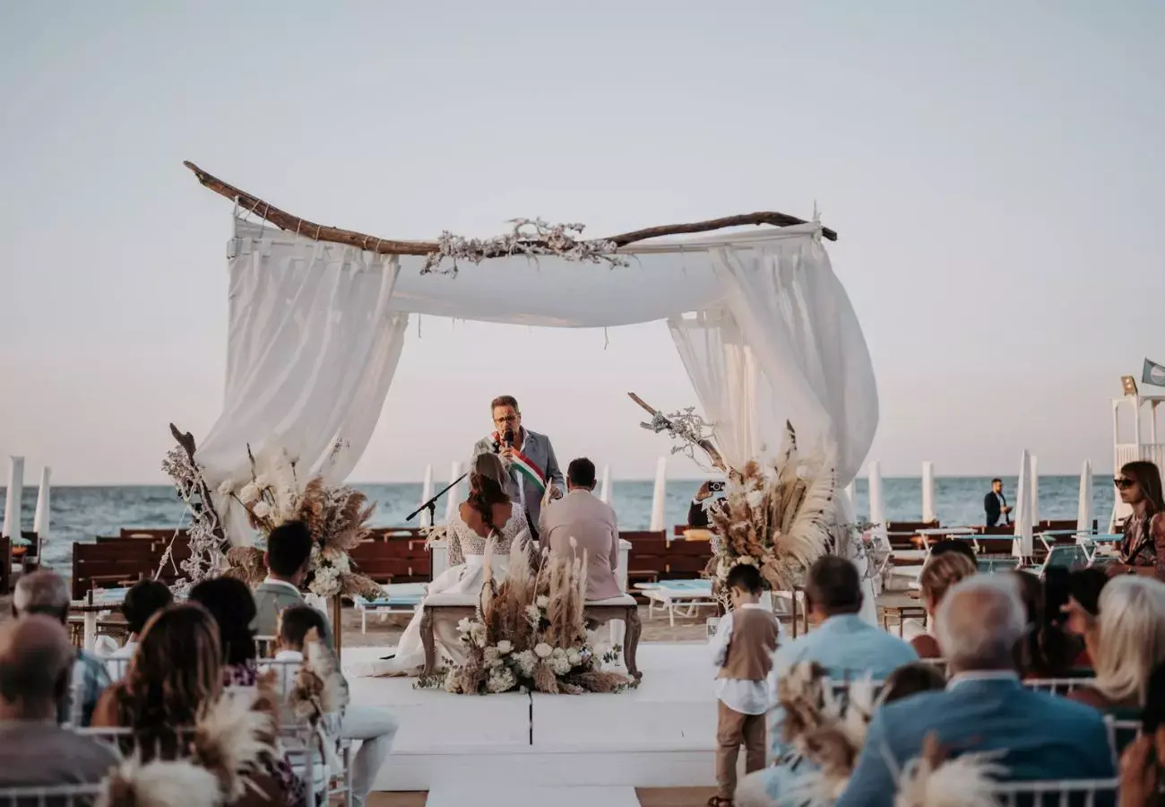 wedding on the beach 