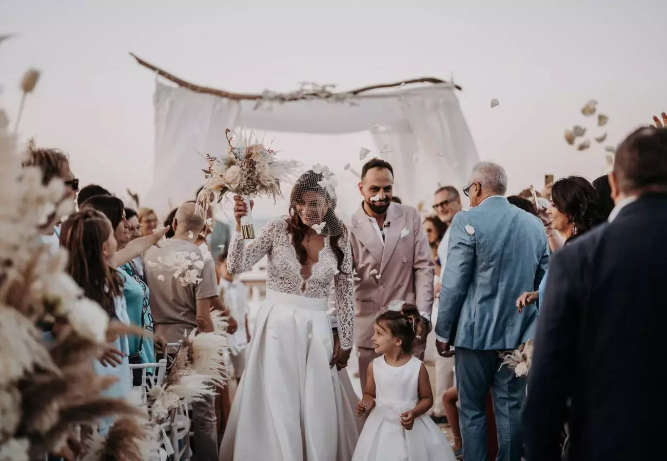 wedding on the beach 