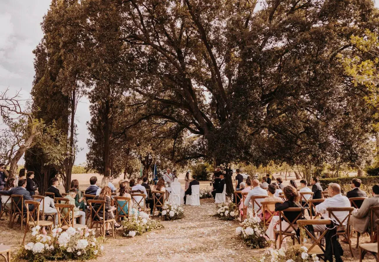 come organizzare un matrimonio civile all aperto