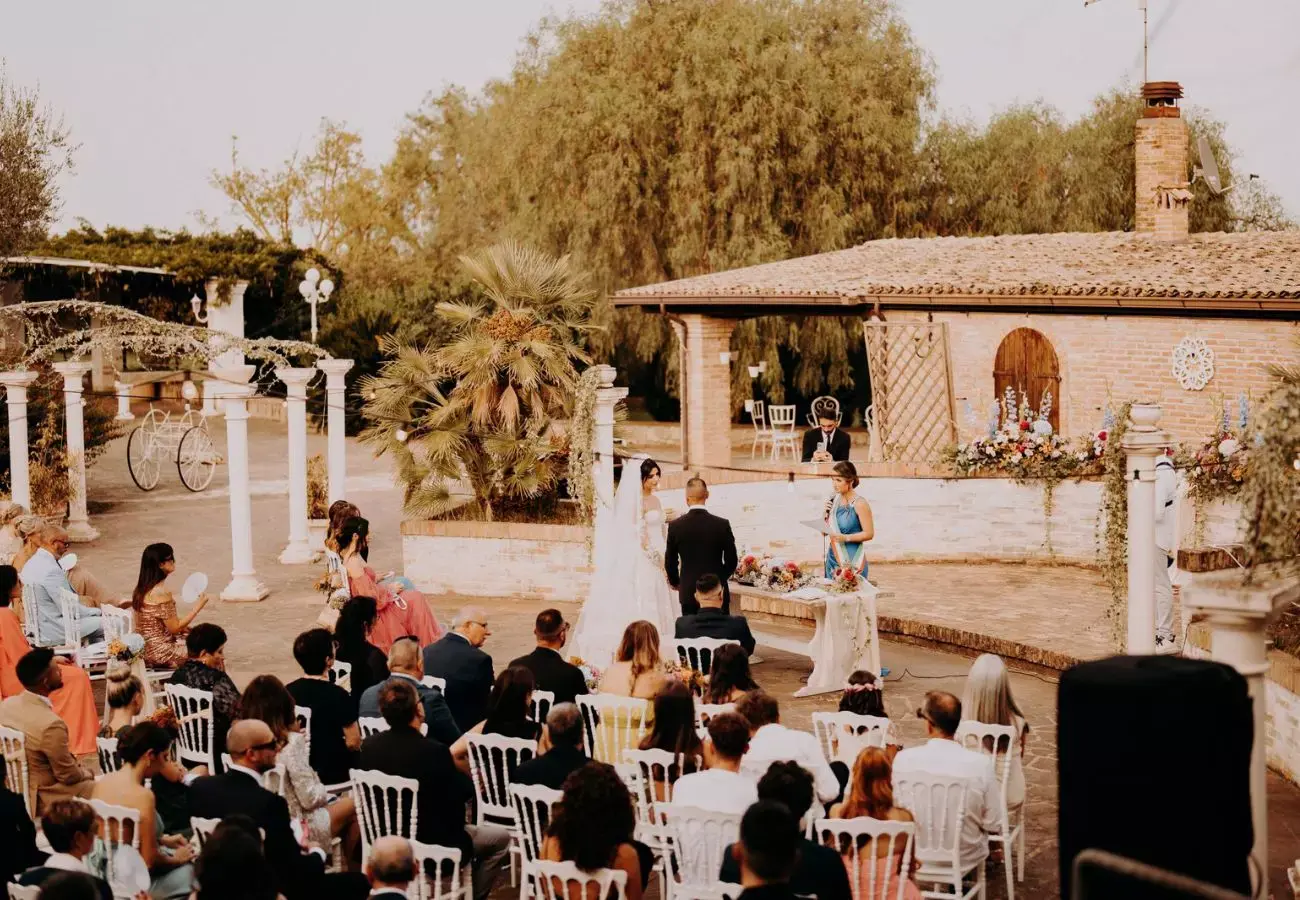 matrimonio all aperto allestimenti