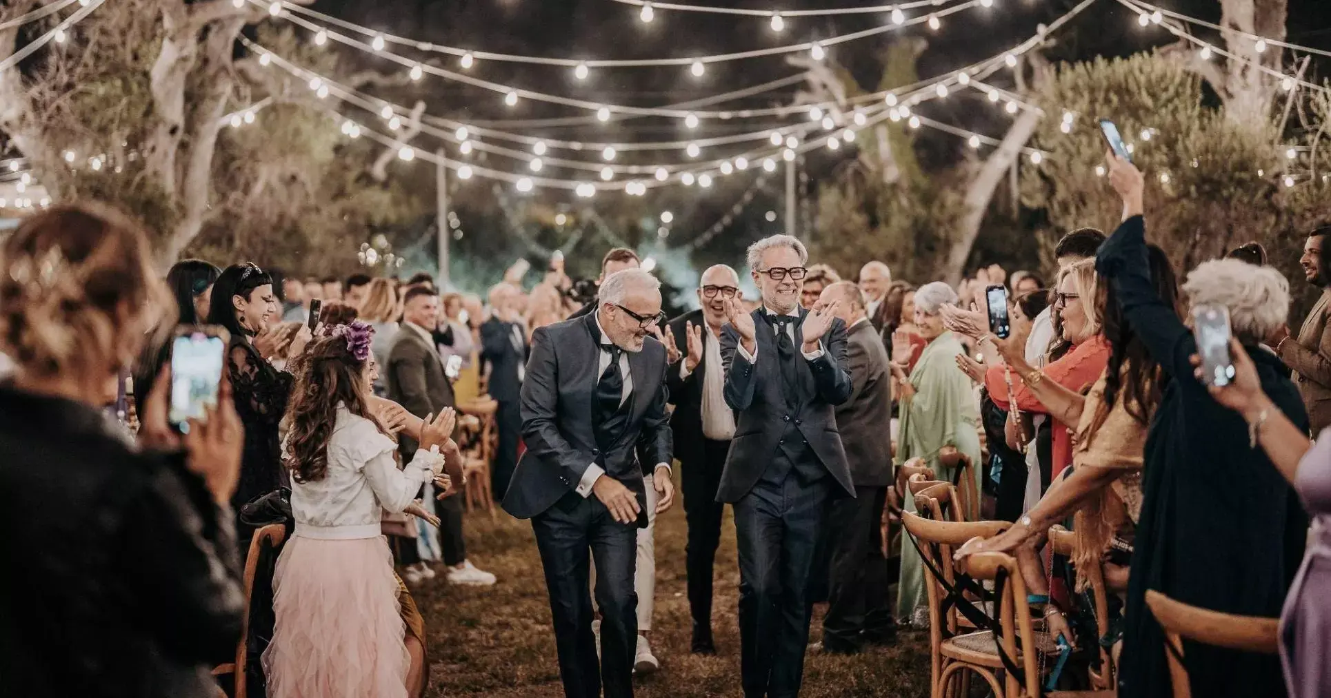 wedding in the woods